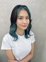 アリープパロット(ALEAP parrot)&nbsp;デザインカラー/インナーカラー/ターコイズブルー