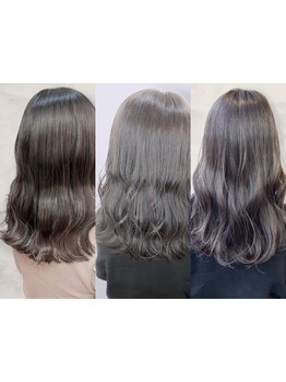 【髪質改善&トリートメント】話題の髪質改善カラーを導入★最旬カラーも「balm hair」にお任せ♪