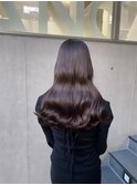 黒髪/グレージュカラー/ココアベージュ/ヘルシーロング /表参道