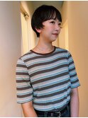 丸みショート