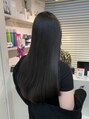 オムニス 表参道(Omnis) 地毛風ストレート♪毎日のお手入れを楽にします!