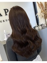 ラピステン 福岡天神 大名店(Lapis)&nbsp;10代・20代/馴染み◎モチ◎人毛100%染めれるエクステ×ブラウン