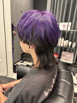 ゼノ(Xeno) パープル×ブラックインナーウルフ