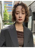ニュアンスパーマボブパーマショートボブ