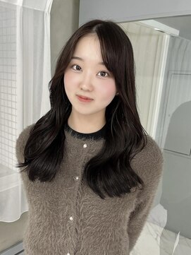 スウィープ(sweep) ブリーチなしのミルクティーカラー