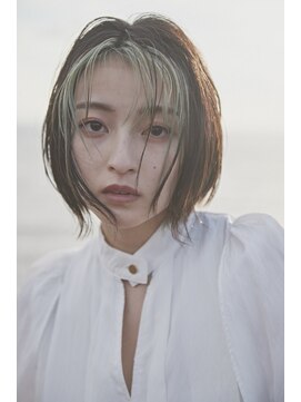 ボタニカ(Botanica) イヤリングカラー/ミントグリーン/フェイスフレーミング ボブ