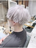 ホワイトカラー/メンズマッシュショート