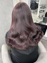 ランド 千葉(land)&nbsp;髪質改善カラー　ボルドーピンク