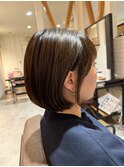 丸みボブ