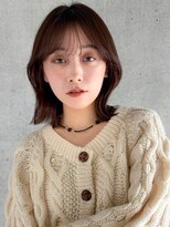 ガーデンヨコハマ(GARDEN YOKOHAMA) くびれボブ レイヤー 小顔 ココアベージュ チャコールグレー