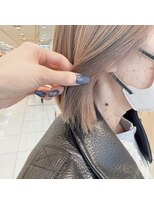 アッシュ 北千住店(Ash)&nbsp;【ブリーチ2回】ミルクティーベージュカラー
