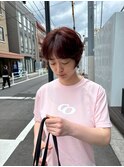 癖毛を生かして