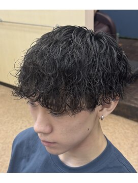 パリス メンズサロン(PARIS MEN'S Salon) マッシュ波巻きスパイラルパーマ