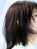 【土日】根元リタッチ+艶&滑らかリブート配合カラー+カット+潤いBooster