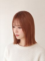 ノッシュ 七隈店(Hair Spa Nosh)&nbsp;切りっぱなし/オレンジ/CAREPRO/