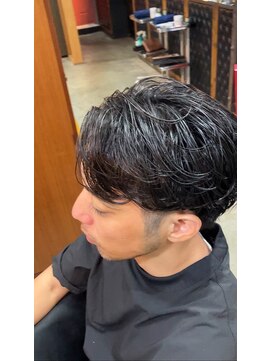 ヘアー グランジ プラス(hair Glunge Plus) 毛流れパーマ