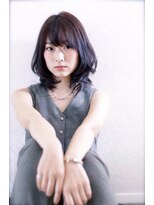 フォルテレイ 青山(FORTE Lei)&nbsp;黒髪でも柔らかエアリー質感★ミディアムボブ
