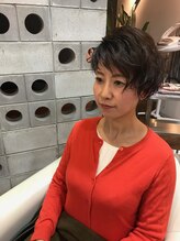 ヘアークローバー アシメ2ブロック