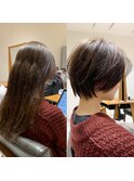 ばっさりイメチェン☆美髪 マニッシュショート フレンチボブ