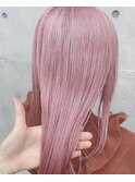 #ホワイトピンク #ケアブリーチ #ハイトーン