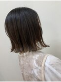 【北見】#切りっぱなしボブ#外ハネ#可愛い