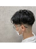 フェードパーマスタイル
