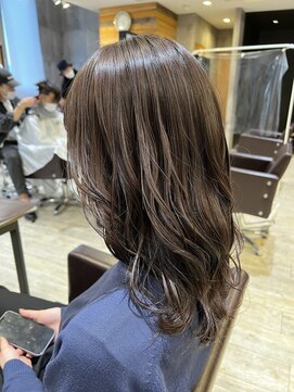 モードケイズ 西宮(MODE K's) 西宮/大人かわいい/小顔/斜めバング/ハイライト/インナーカラー