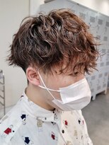 フィフス 原宿(fifth) ツイストスパイラルパーマ刈り上げマッシュショート