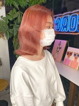 フォース ヘアー(FORCE HAIR) ピンク