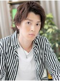 女子ウケ！センターパートアッシュブラウンc5川口10代20代30代