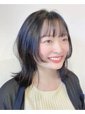 今っぽレイヤーで叶える 外ハネくびれミディアム