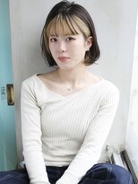 バース(BIRTH)&nbsp;天神【BIRTH】イメチェン♪インナーカラー×ふんわりボブ　11