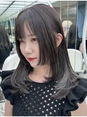 ワンホンヘア/韓国ヘア/前髪[レイヤーカット/渋谷]