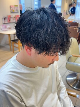 テトラ バイ ネオリーブ 横浜西口店(tetra by neolive) メンズツイストスパイラルパーマツーブロ☆横浜