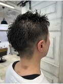 爽やかショート/短髪/刈り上げ/メンズカット/スパイキーショート