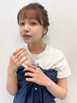 カジュアルヘアアレンジ