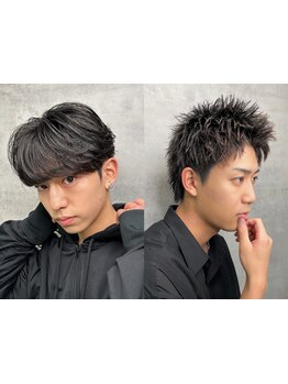 計算されたオリジナルカット技術でスタイリングがしやすい！【静岡駅/men's/メンズパーマ/パーマ/学割U24】