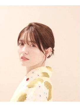 アンベリールフルー(EMBELLIR fleur) 浴衣ヘアアレンジ 30代40代50代 表参道