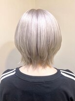 リリー シブヤ(Lilly shibuya)&nbsp;【Lilly渋谷】#ホワイトシルバー#ショートウルフ#ブリーチ#韓国