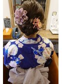 浴衣ヘア