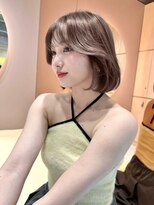 グロー オオミヤ アネックス 大宮(GLROW OMIYA ANNEX)&nbsp;メルティカラー×髪質改善ボブ韓国レイヤーカット[大宮]