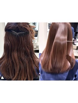 【堺東駅/徒歩1分】ダメージを最小限に抑え、ツヤのある滑らかで指通りの良い仕上がりに★