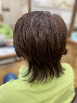 ラポール サワラシティ店 ウルフカット