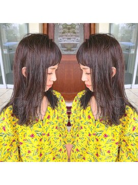 グランジュテ(grandjute) インナーカラー★ハイライト★イルミナカラー★カット★縮毛矯正