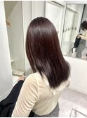 ブリーチなしワインレッド ディープレッド レッドカラー