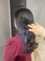 アクト 三鷹店(ACT) パープルインナーカラー