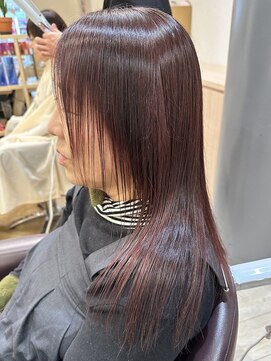 ニューヨークニューヨーク 姫路広畑店(NYNY) ワインレッドのフェイスフレーミング◎