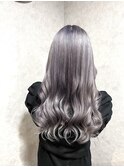 色落ちがシルバー？ラベンダーカラー