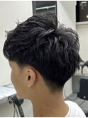 メンズカット/ニュアンスパーマ