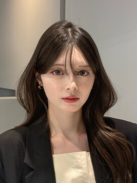 ノク 渋谷(nok) レイヤーカット_グレージュカラー